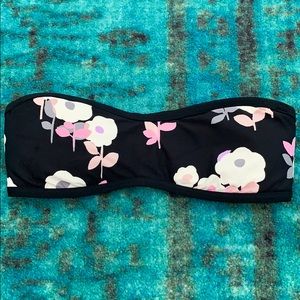 Kate spade floral strapless swim TOP (no bottom)